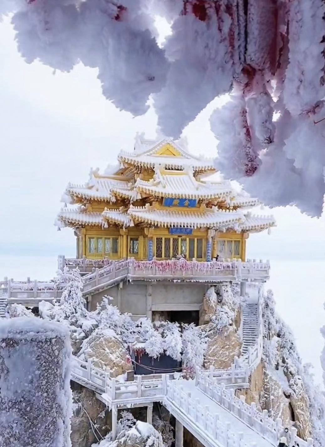 洛阳雪景2022图片