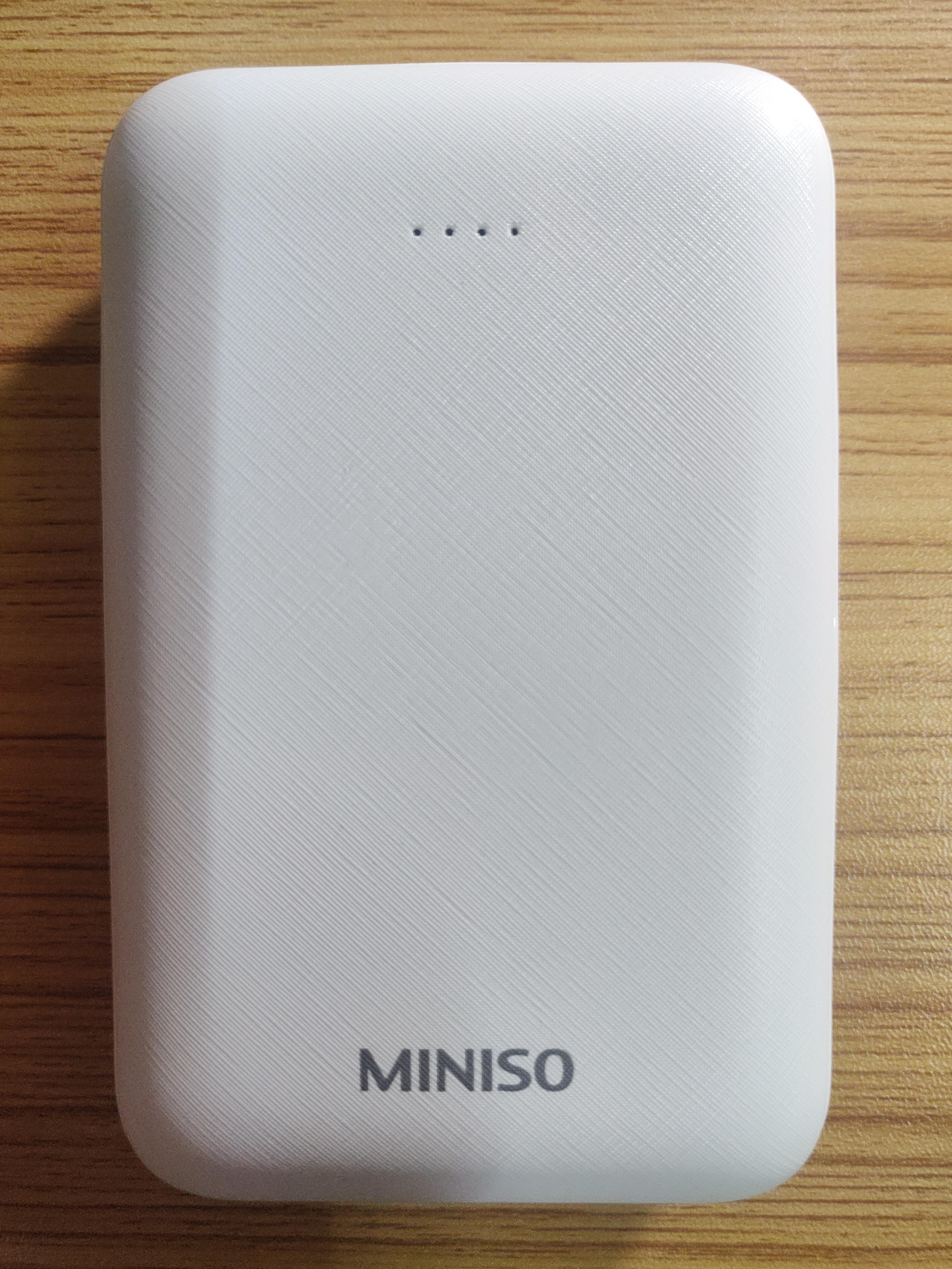 开箱测评10000毫安时minisox10c充电宝