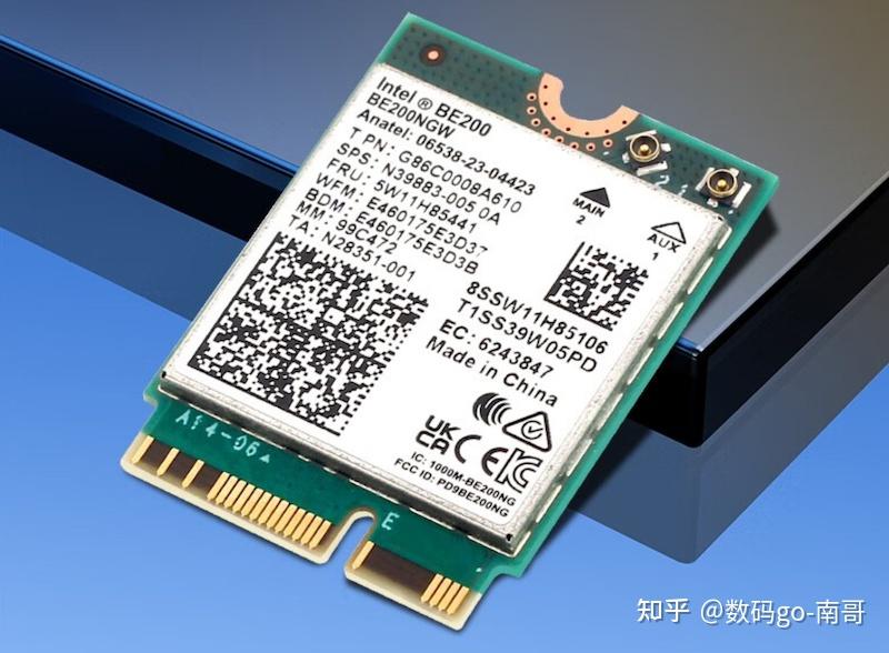 数码go-南哥 的想法: 英特尔Wi-Fi 7无线网卡【 BE211】 | 英特尔7月推出Wi-Fi 7无线网卡【 BE211】 ，最近推出另 ...