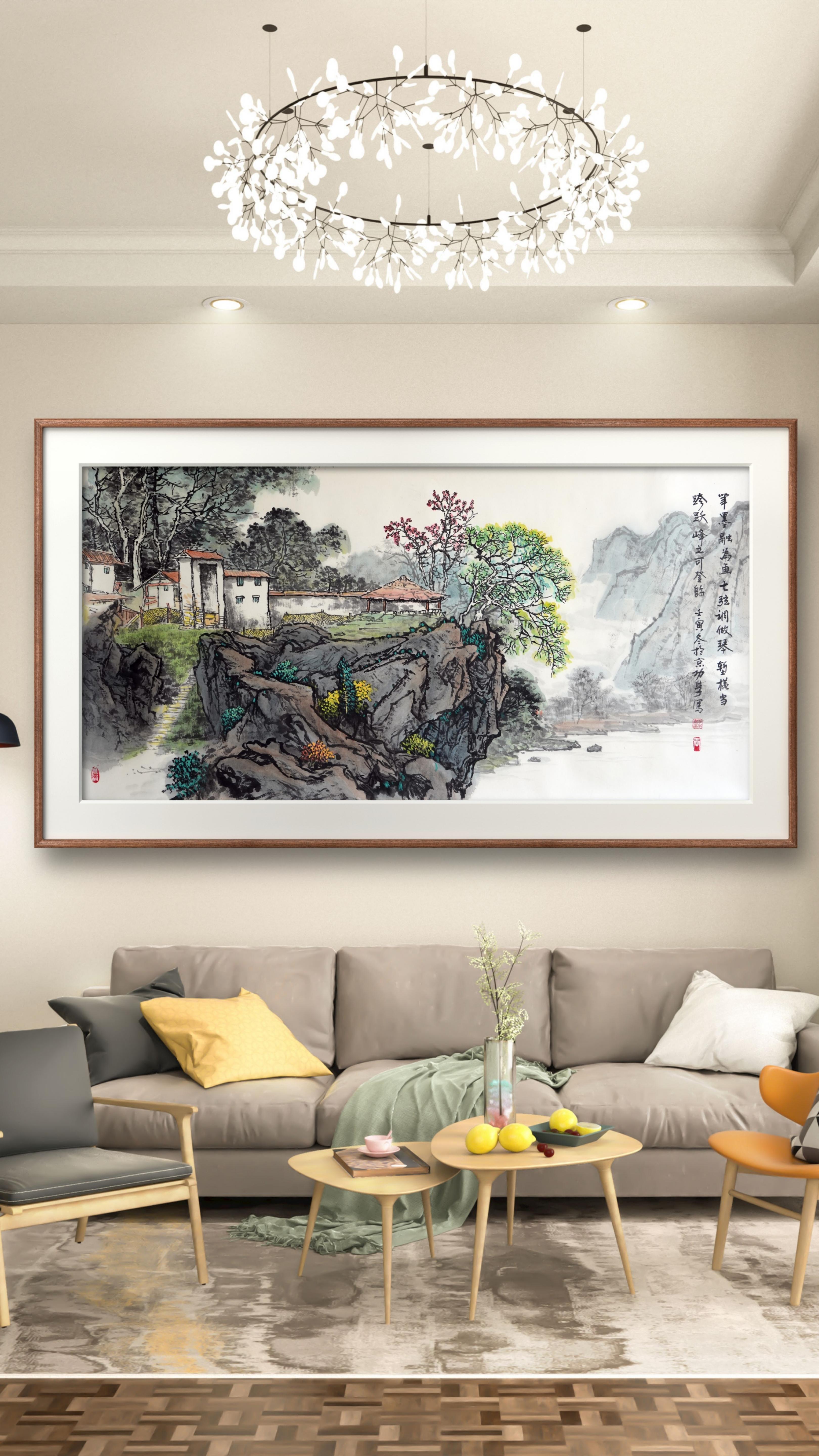 知乎用户 的想法: 一幅画,会让空间更有氛围和品味