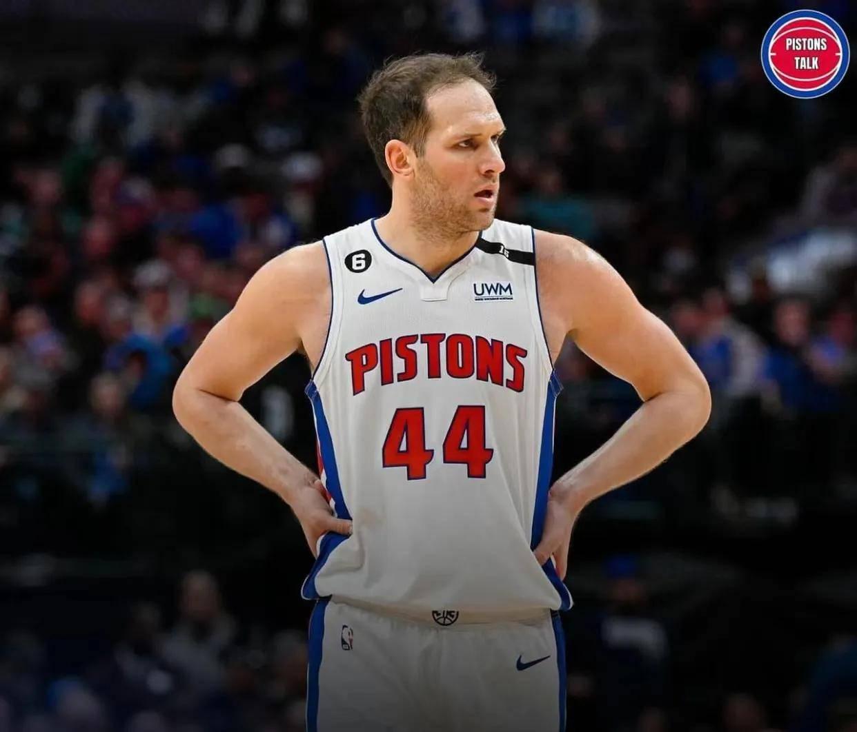 杂事解说员 的想法: 活塞队资深射手博格达诺维奇因伤缺席揭幕战