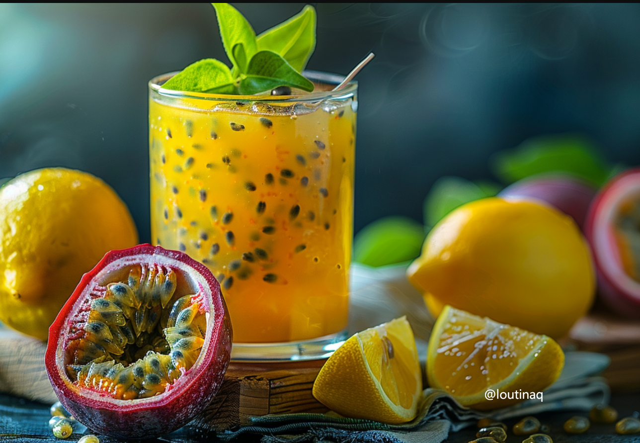 loutinaq 的想法: 自制百香果柠檬茶-清爽解渴