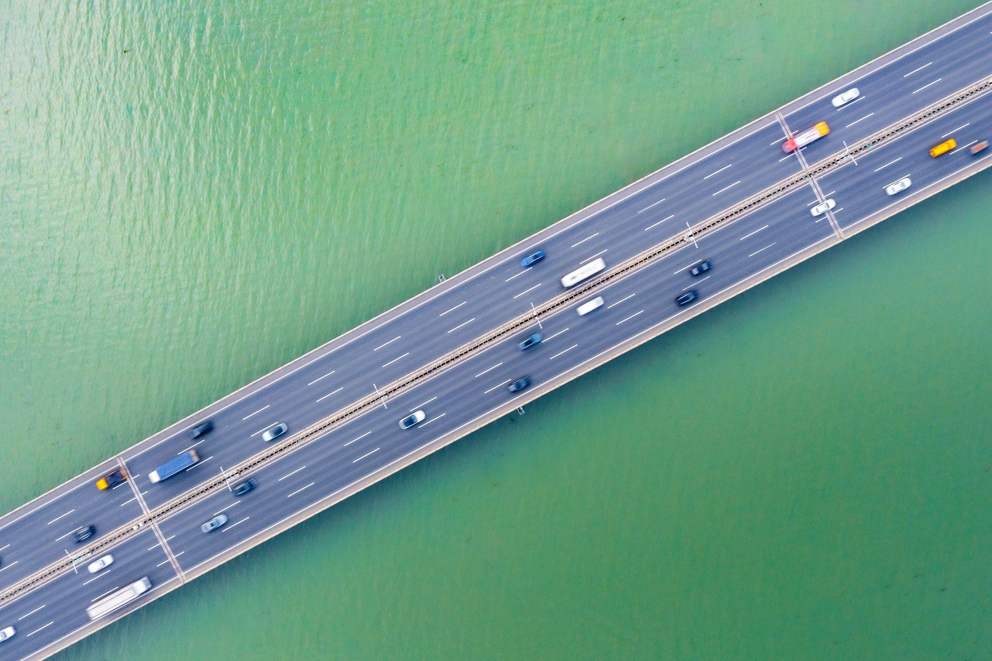 姑苏课代表 的想法: 苏州湾万公堤掠影万公堤位于苏州市吴江