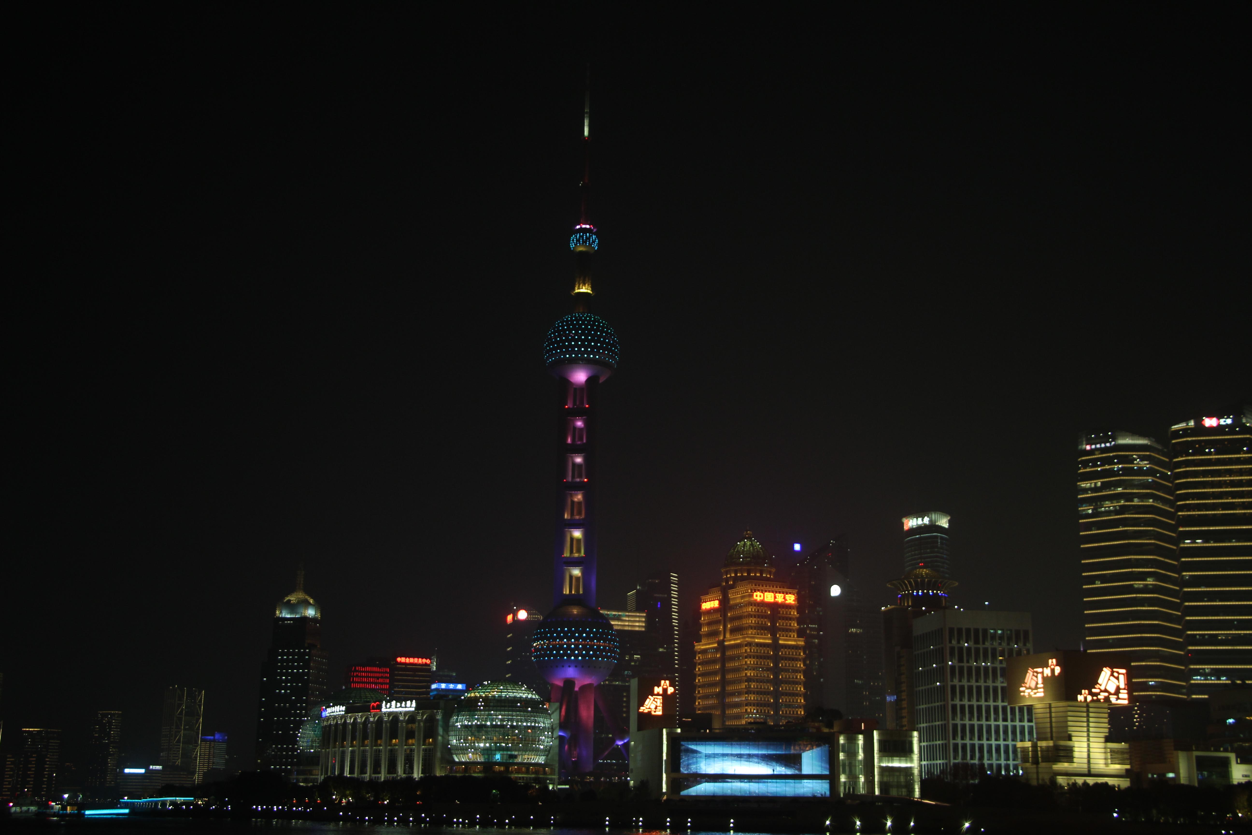 mech 的想法: 上海外滩夜景摄影分享 