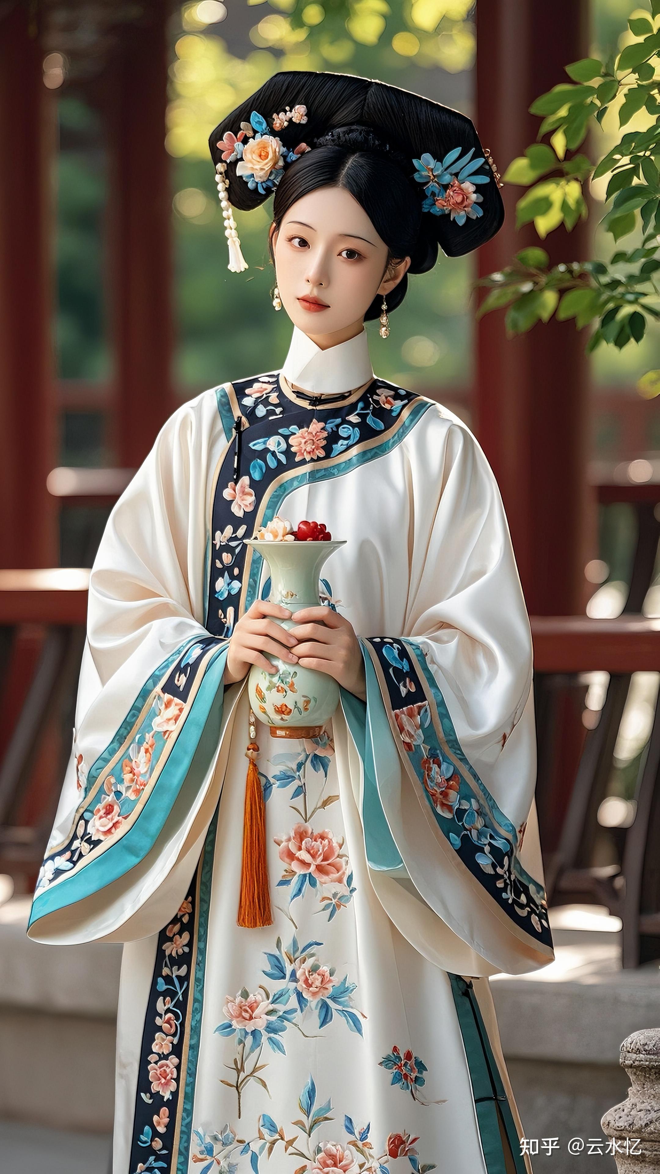 成为努尔哈赤的第二任大福晋,并生下二子一女,其中包括第五子莽古尔泰