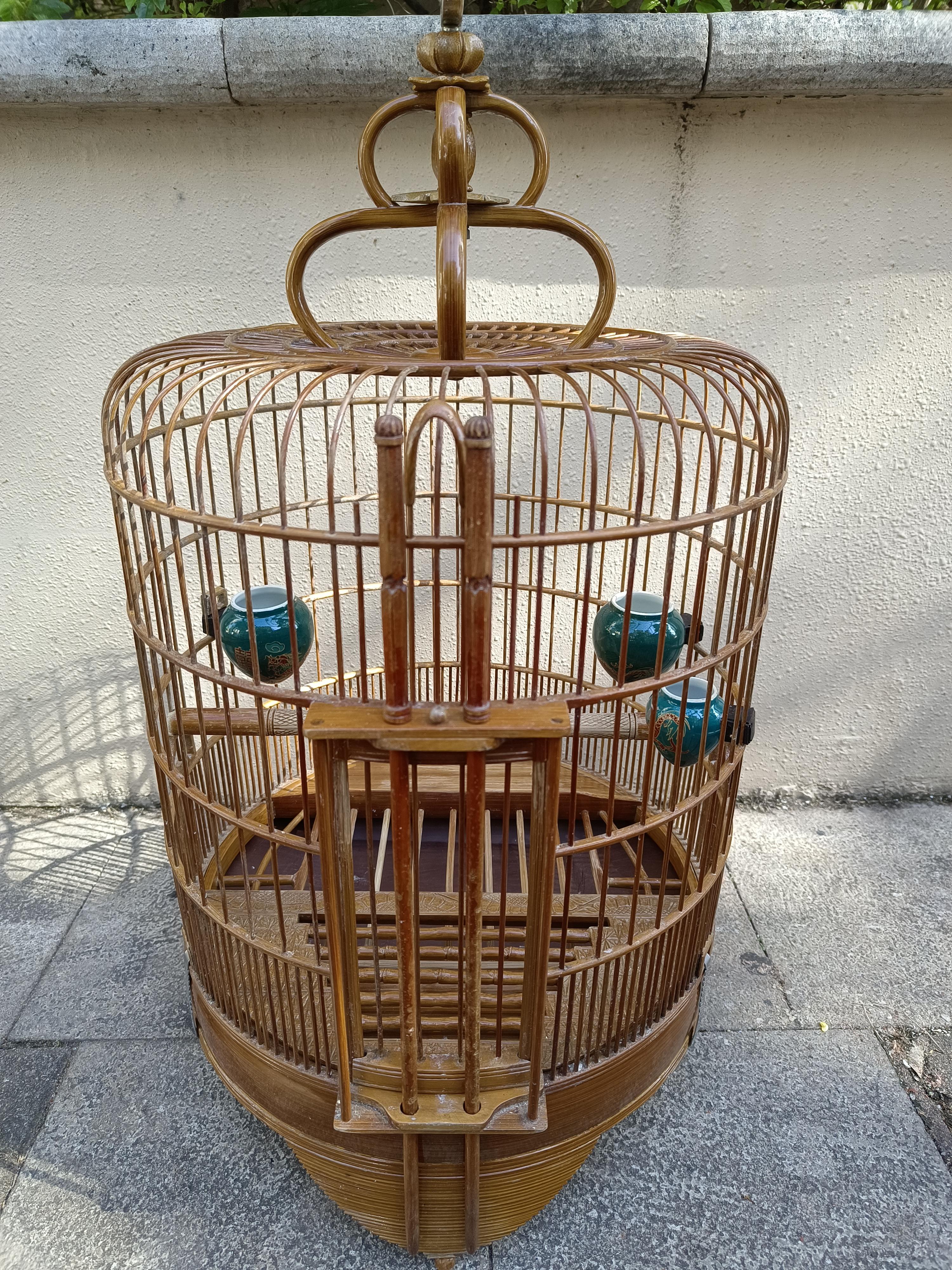 ty宋 的想法: 36广笼老画眉笼 | 老竹老料非常结实! - 知乎