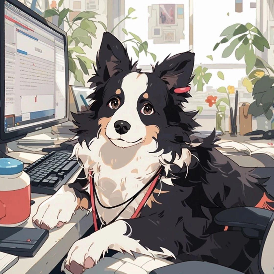 你也喜欢这打工狗专属工作头像吗 | 90 隆重介绍我的头像:打工狗