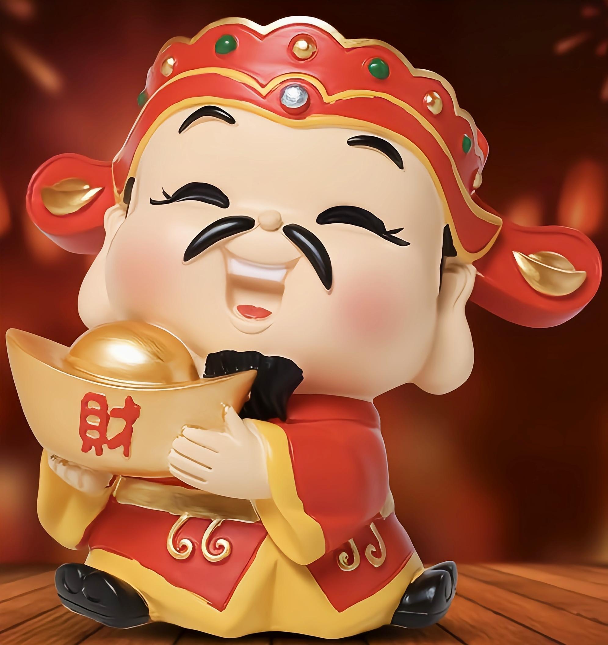 那必须是财神爷啊!祝我暴富,也祝知友们暴富!