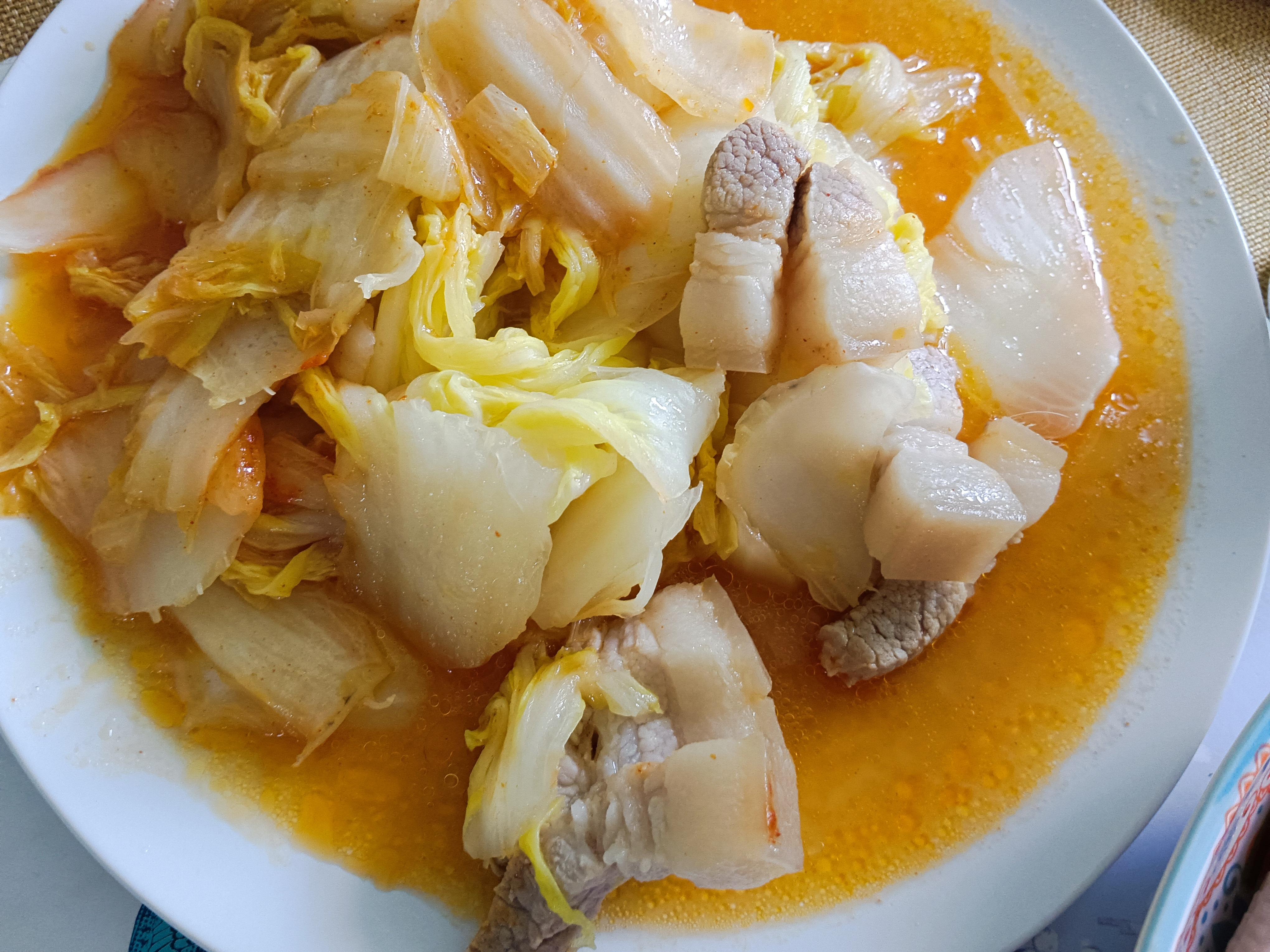 hou 的想法: 白菜炖猪肉 | <a class="hash_tag" href="