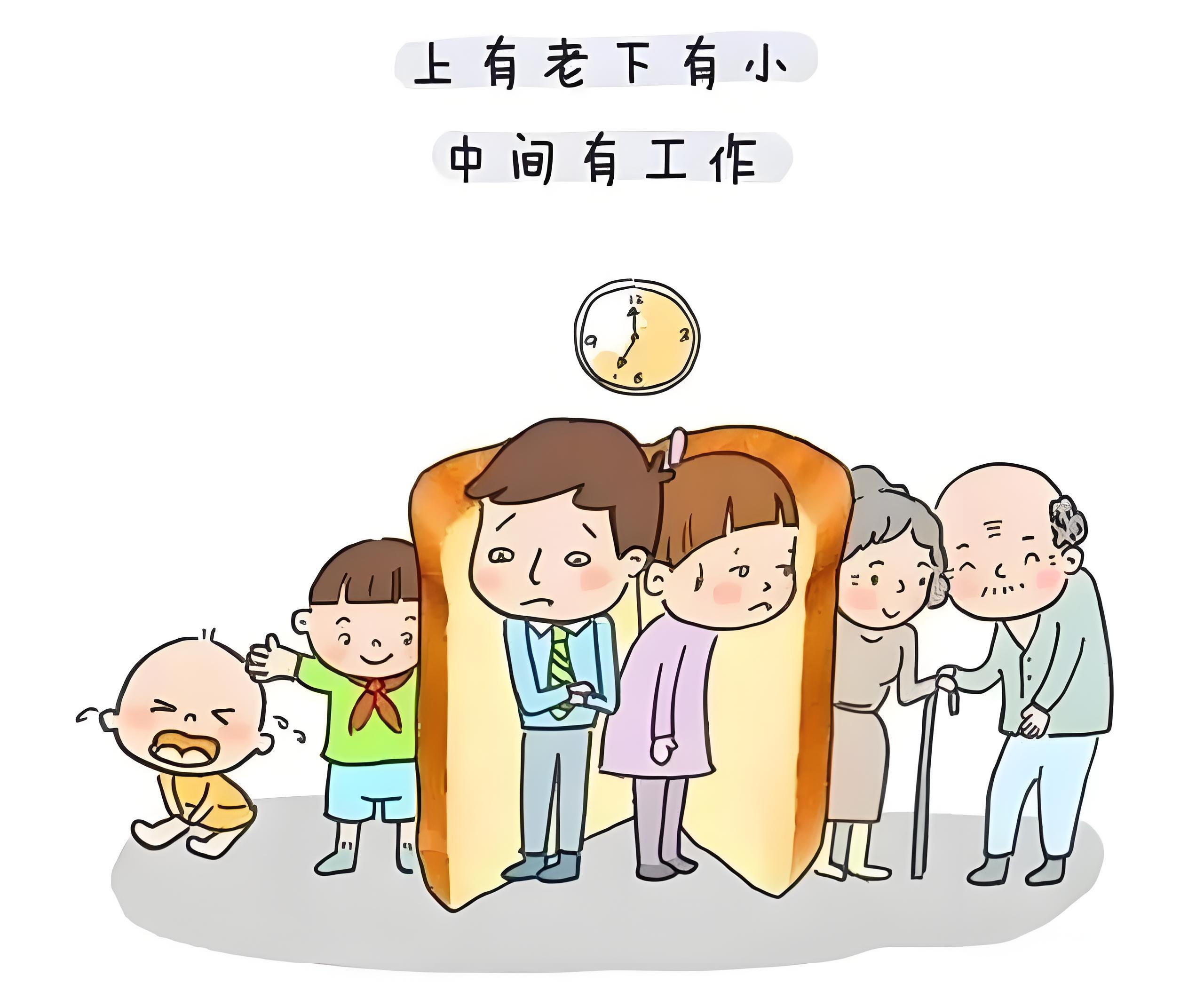 这个年纪,往往上有老下有小了.对老人,你