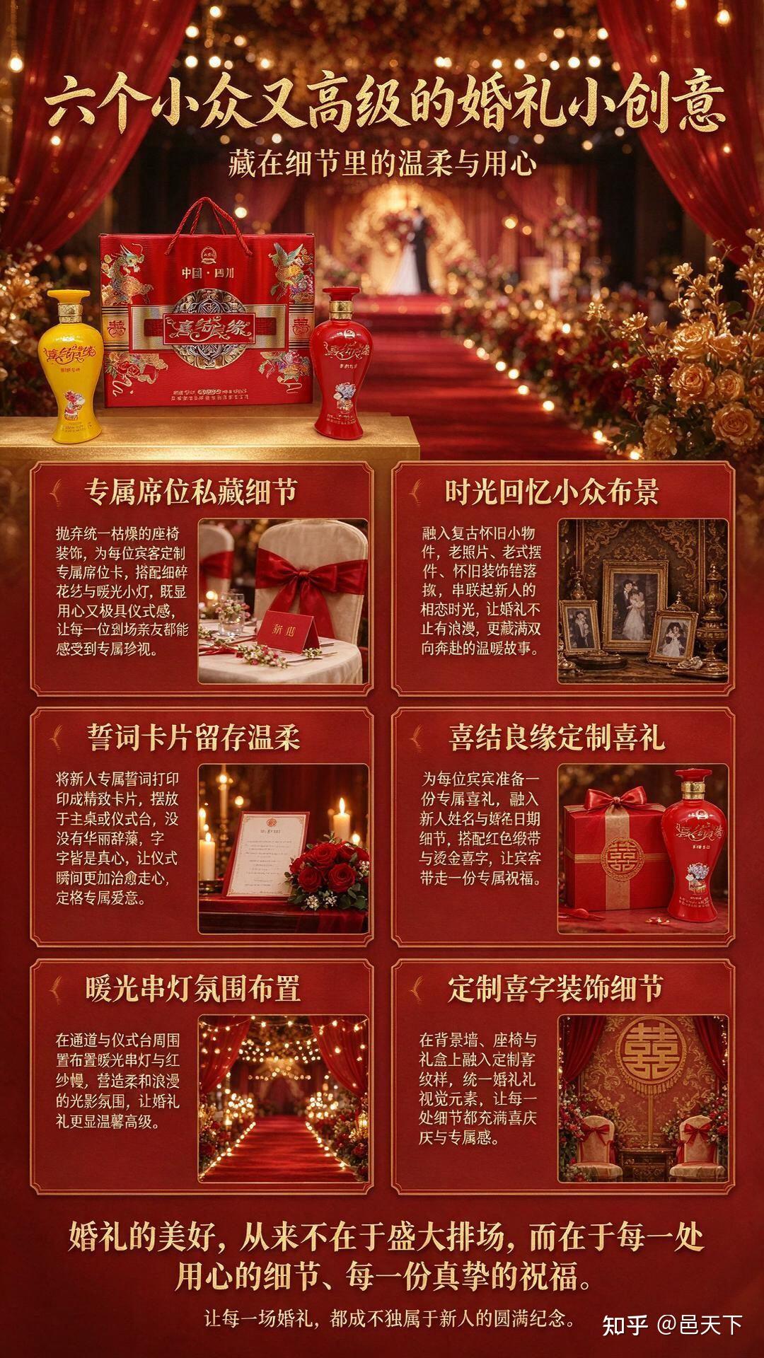 婚礼6个小巧思，打造氛围感满分现场