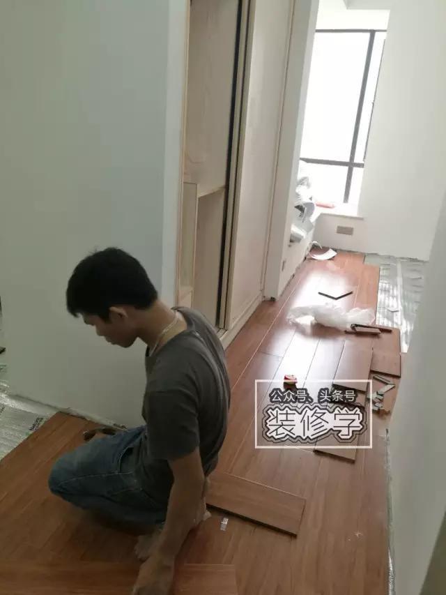 （木地板知识）50张图带你看完强化地板安装全过程 - 知乎