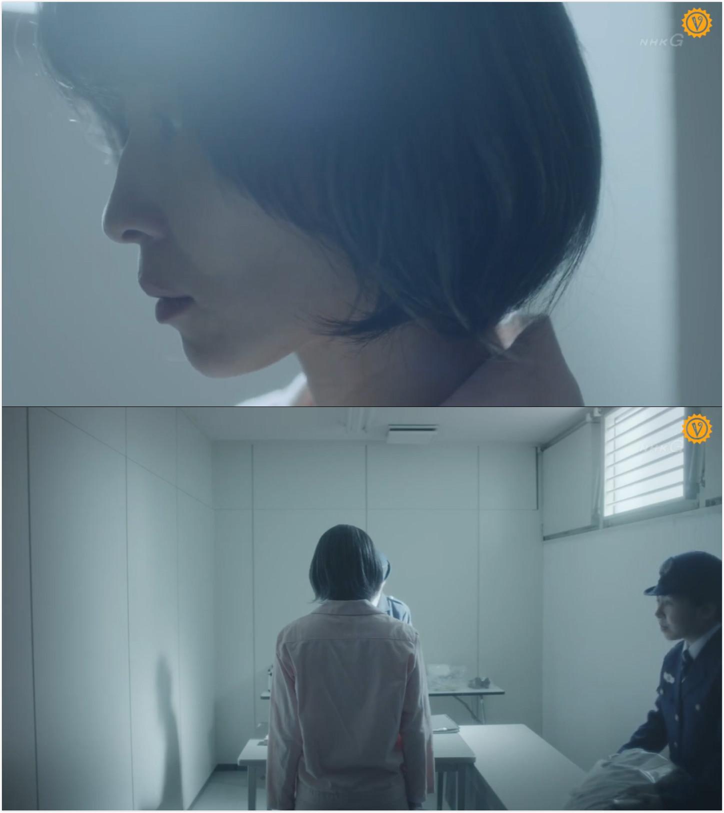 女主西脇梨江子(水野美纪饰)已经在监狱度过了 8 年时光了.