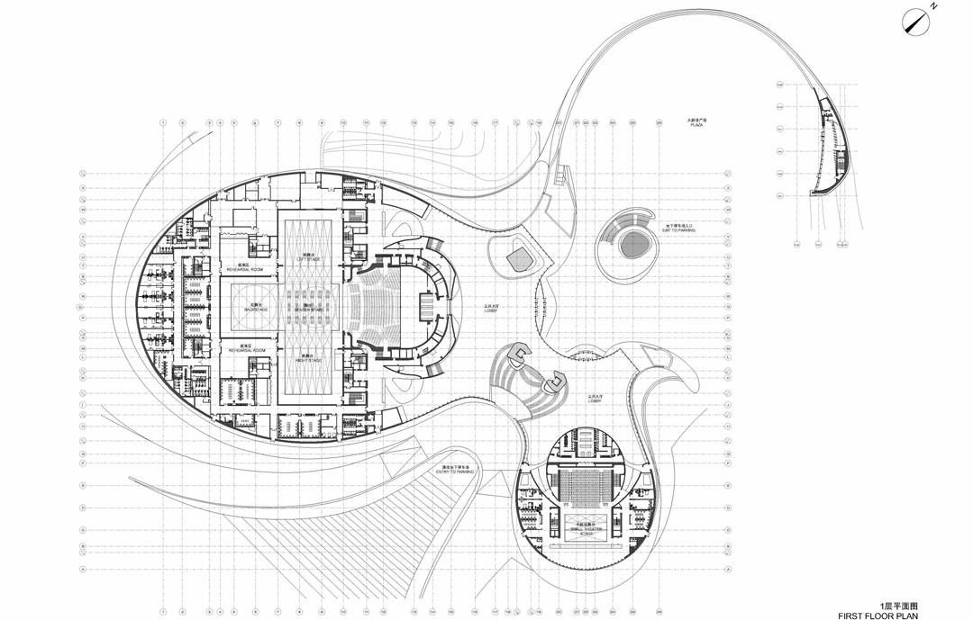 哈尔滨歌剧院平面图图片