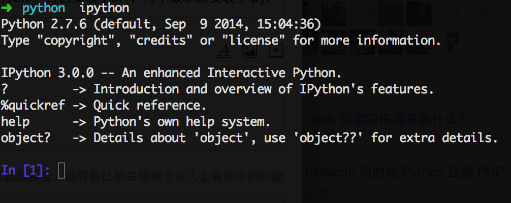 mac os自带python版本为2.7,自己安装了3.4,两