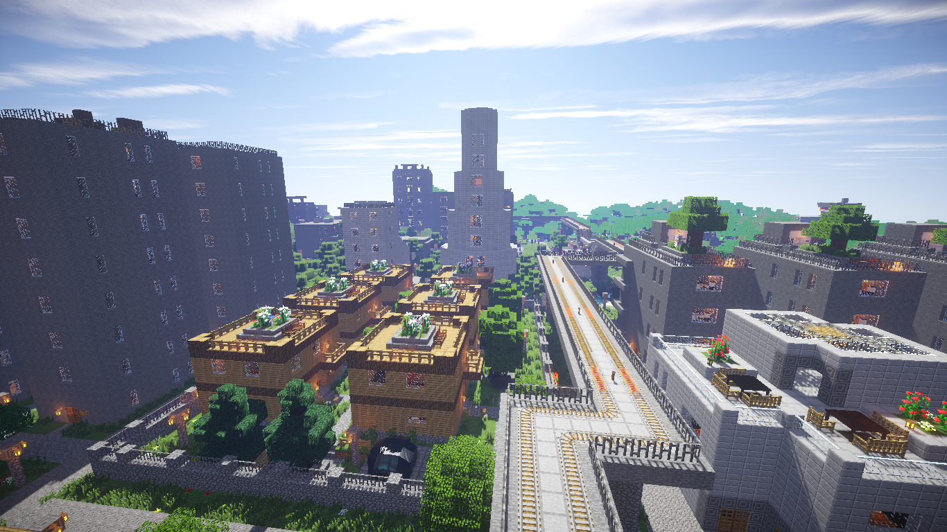 我在minecraft 中建城市 一 知乎 我在minecraft 中建城市 一 知乎