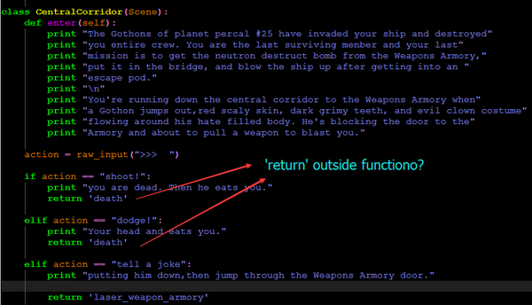 Python 中Syntaxerror: 'Return' Outside Function什么意思？ - 知乎
