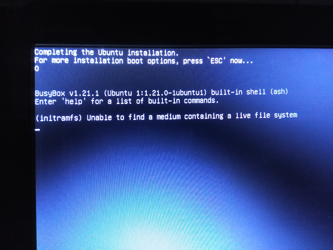 用虚拟光驱加载Ubuntu的iso文件,打开安装,出现