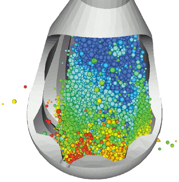 cel(coupled eulerian lagrangian)又称流—固耦合算法可以用来模拟