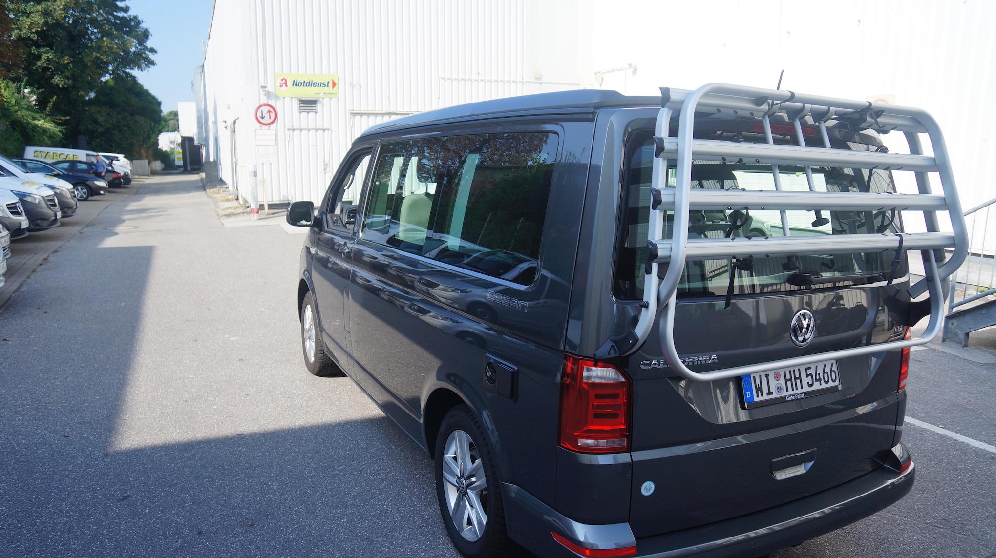 德国租车试驾小巴变形记大众t6california露营车体验