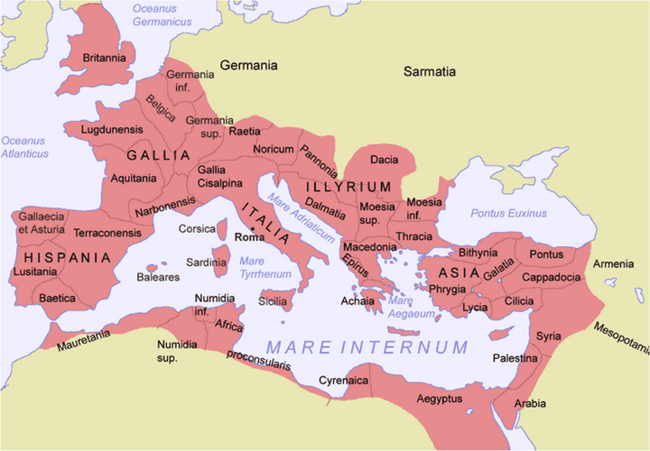 古罗马地图 城邦图片