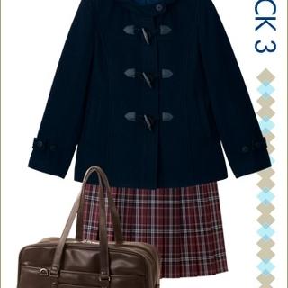 这样的校服冬天要怎么搭?