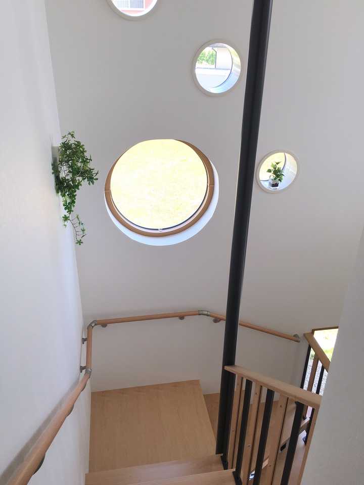 让公司做了几个圆形的窗户