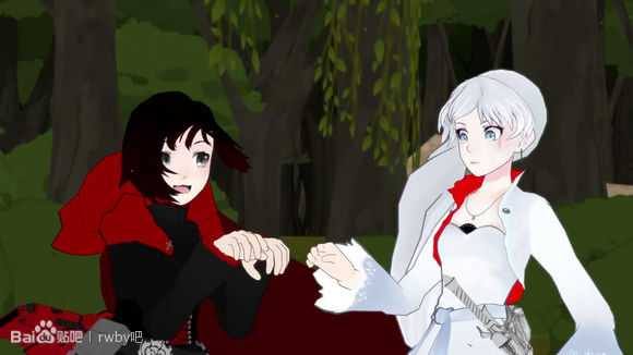 rwby里的小红和小白!热血逗逼和傲娇腹黑.