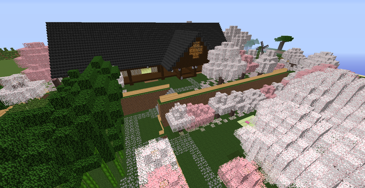 在minecraft 生存模式下建造大房子是一种什么样的体验 知乎