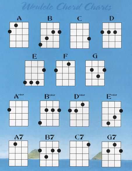 ukulele的和弦怎么按?怎么转换和弦?