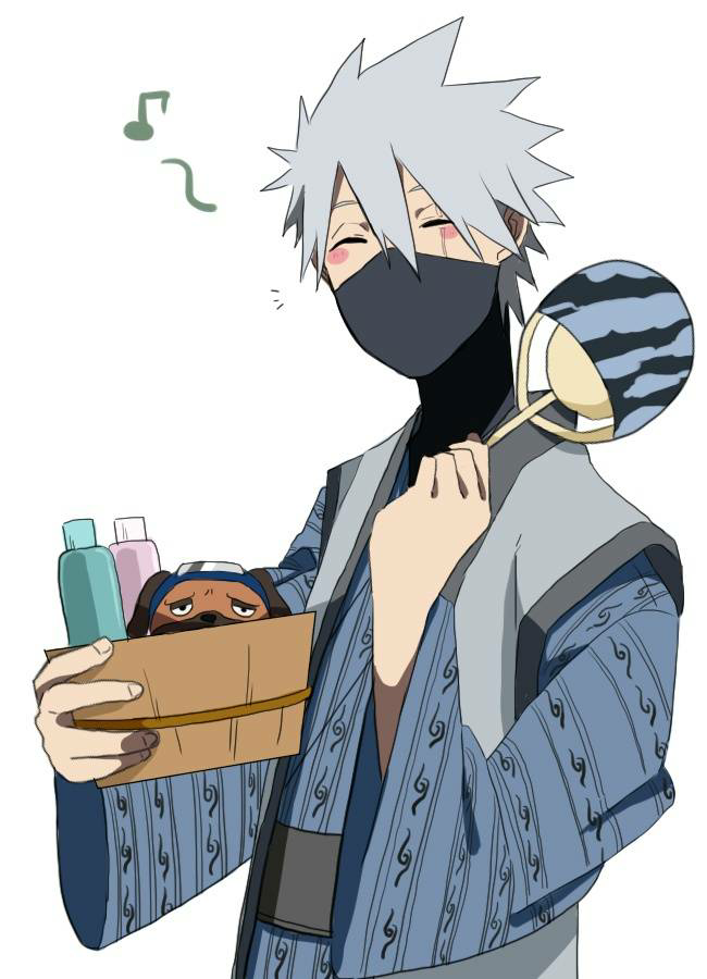 卡卡西会给帕克他们洗澡吗?