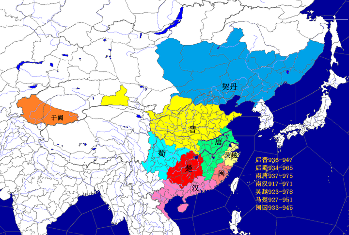 五代十国 人口_五代十国(2)