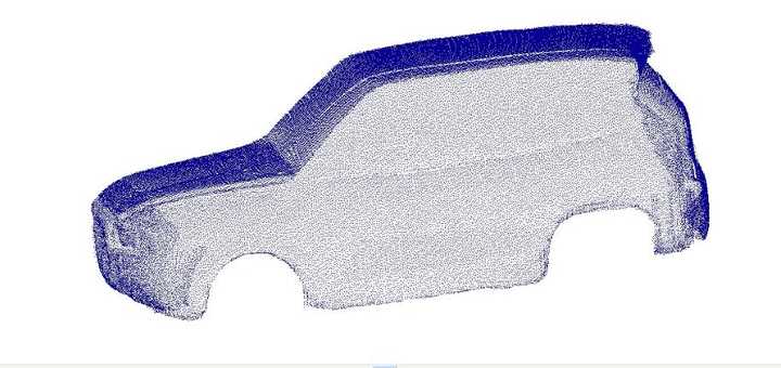 把点云变成片体,再抽出曲线,再做出完整的曲面来.