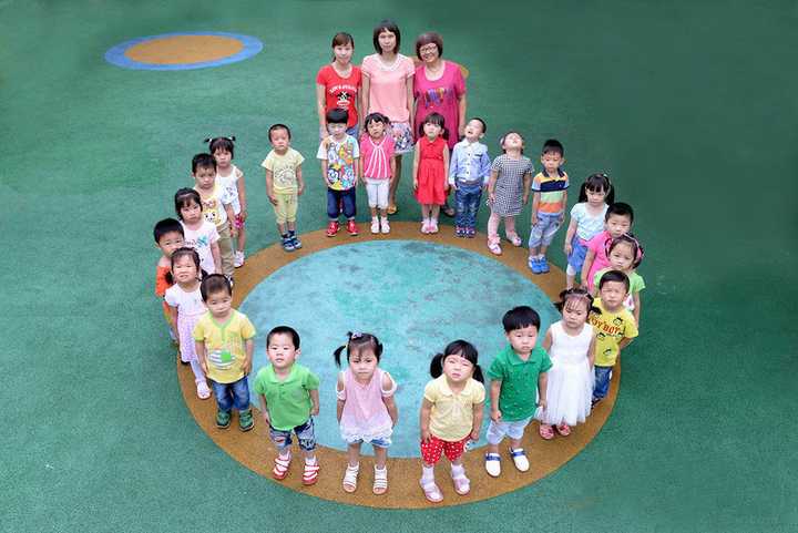 圆圈形状也是不错的,俯拍的