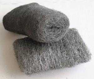 钢丝棉 点燃后甩圈