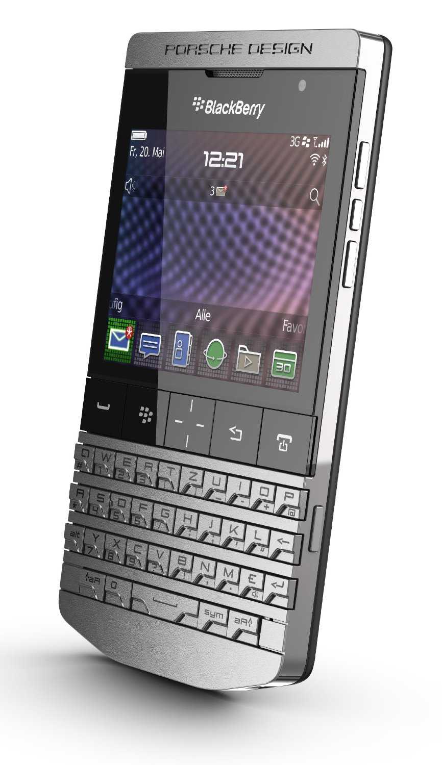 blackberry porsche design p9981真机比图片漂亮 不过也只能蹈鲻