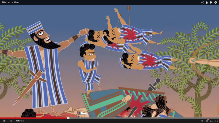 于是迦南变成了巴比伦人的土地,以色列人继续流亡.