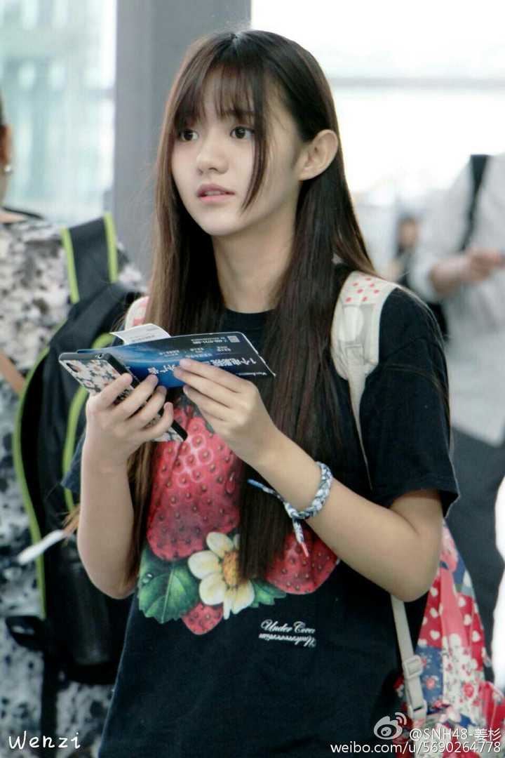 你最喜欢snh48成员哪张图片做手机壁纸?