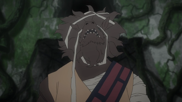 《自新世界》中的两名化鼠主要角色,  奇狼丸和 斯奎拉/野狐丸, 一个