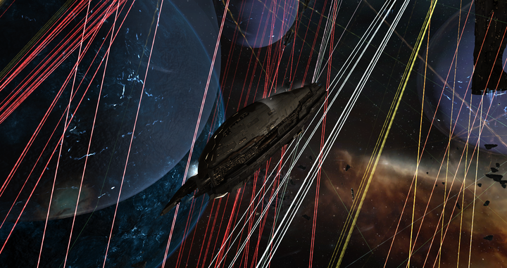 一艘联军落单的万古级——它跳走了