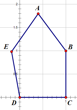 正五边形各角度数 正五边形的角是多 五边形的角度是多少