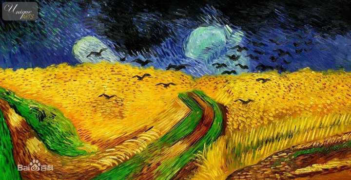 梵高 《麦田上的群鸦》
