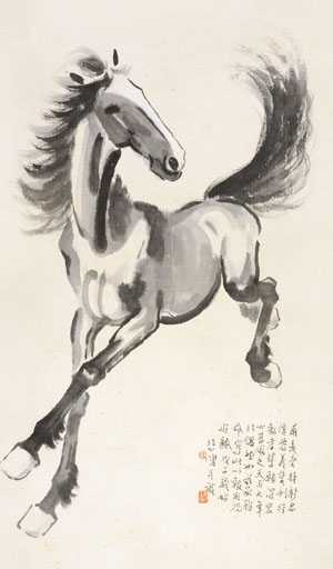 为何人们画马都喜欢画侧面?