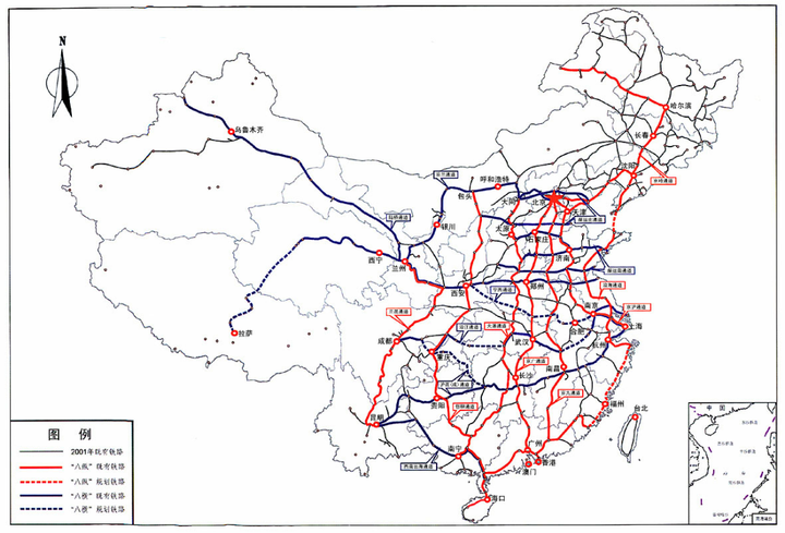 1949年中国铁路分布图图片
