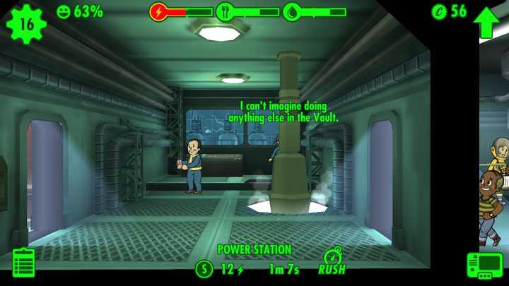 如何评价手机游戏 辐射 避难所 Fallout Shelter 知乎