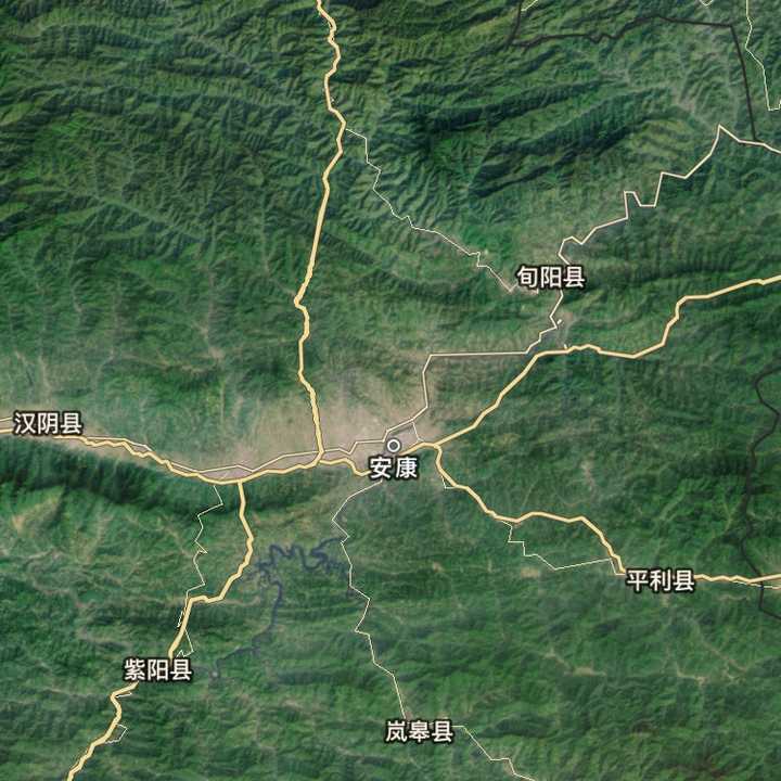 汉江谷地图片