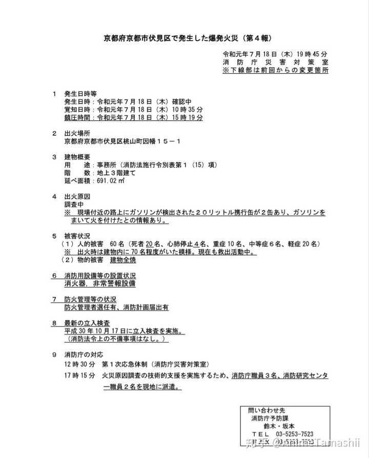 如何看待19 年7 月18 日京都动画第一工作室的纵火事件 知乎 如何看待19 年7 月18 日京都动画第一工作室的纵火事件 知乎