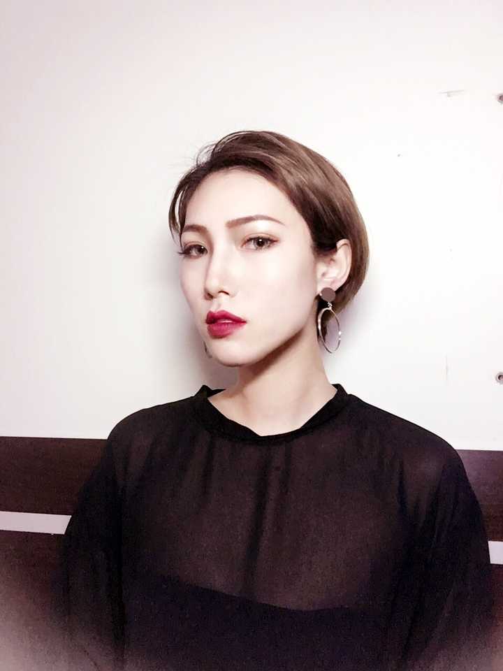 百分之一百的中国人~五官立体就是长得很凶!我也没办法