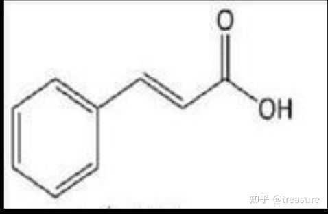肉桂酸化学式结构式 肉桂酸结构式 肉桂酸的结构式