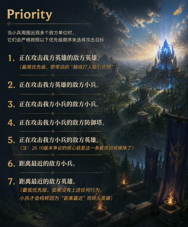 如何评价LOL设计师在 26.10 版本突然发布的兵线改动？